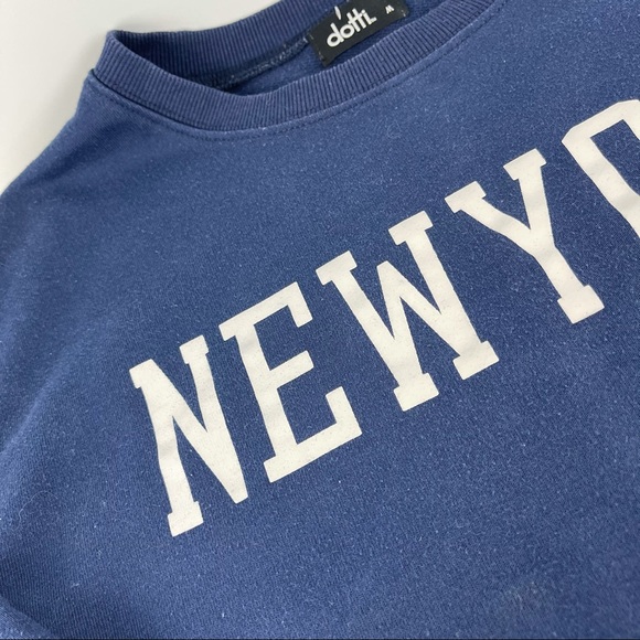 DOTTI New York Pullover Navy Size M - Picture 2 of 6